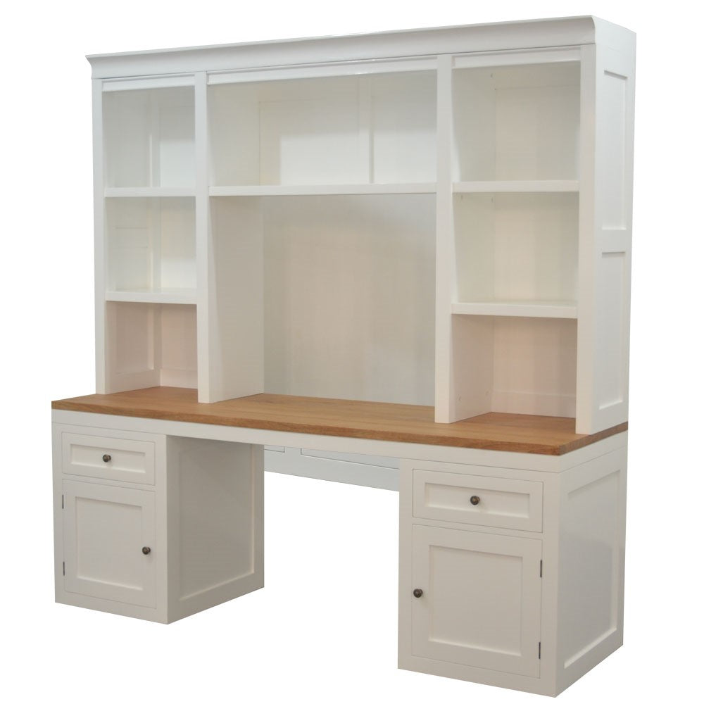 Catherine 240cm TV Wall Unit - Hamptons Style Library Bookcase Wall Unit –  Henry & Oliver Co.